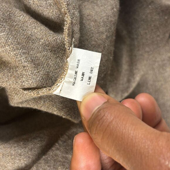 1970s brown midi skirt by Lady Grandview, size 38 vintage 70s womens midi skirt - Picture 5 of 9